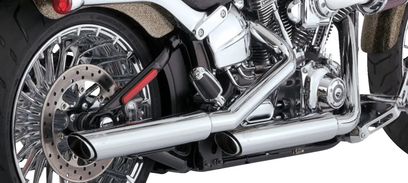 Vance & Hines 3" Twin Slash Slip-On Avgassystem
