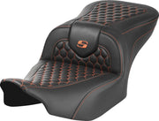 Saddlemen Honeycomb Roadsofa Seat - For Harley Davidson