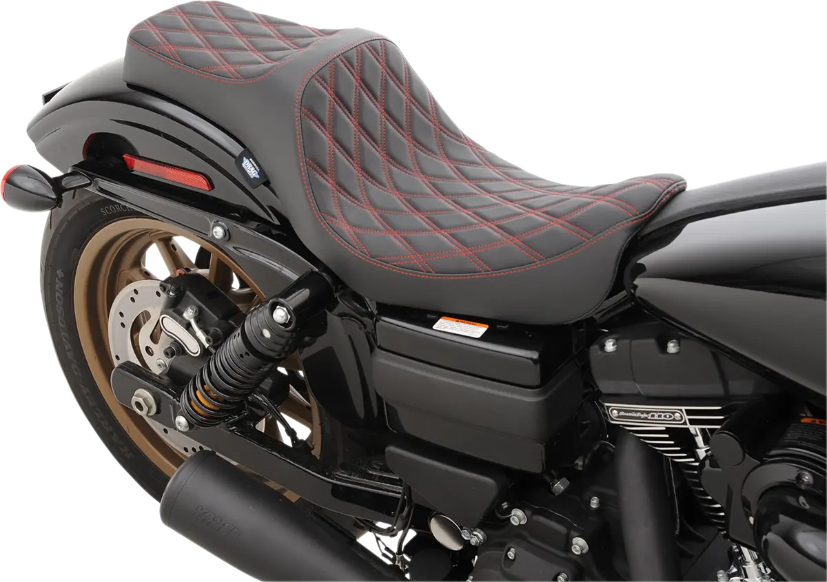 Drag Specialties Predator Iii Seat - For Harley Davidson