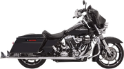 Bassani Xhaust Fishtail Slip-On Avgassystem - Krom