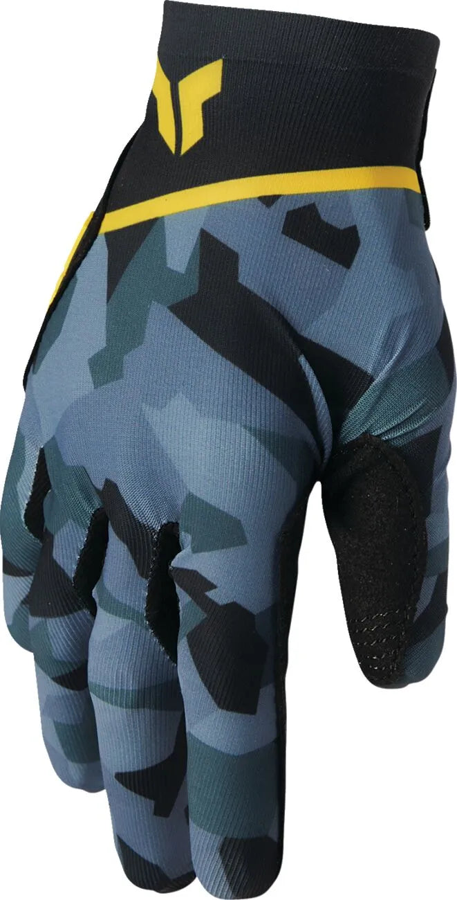 Thor Women's Sportmode Shadow Gloves - Black/Blue