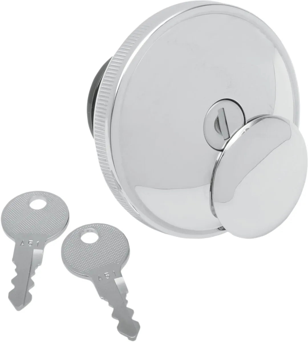 Drag Specialties Locking Fuel Cap - Screw-in Style