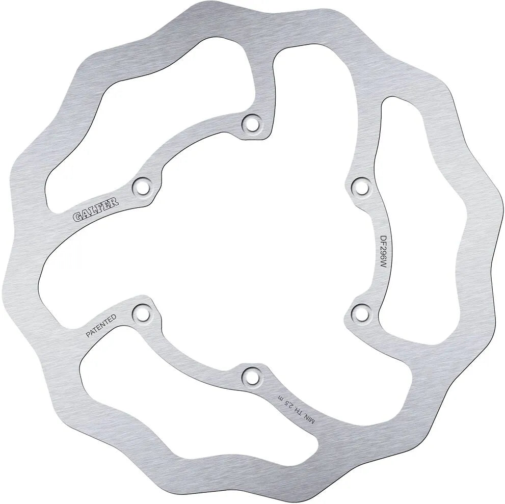 Galfer Wave Brake Rotor - High-carbon Stainless Steel - Front