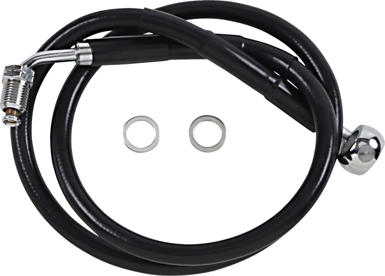 Drag Specialties Förlängd bromsledning för ABS - 29.5"