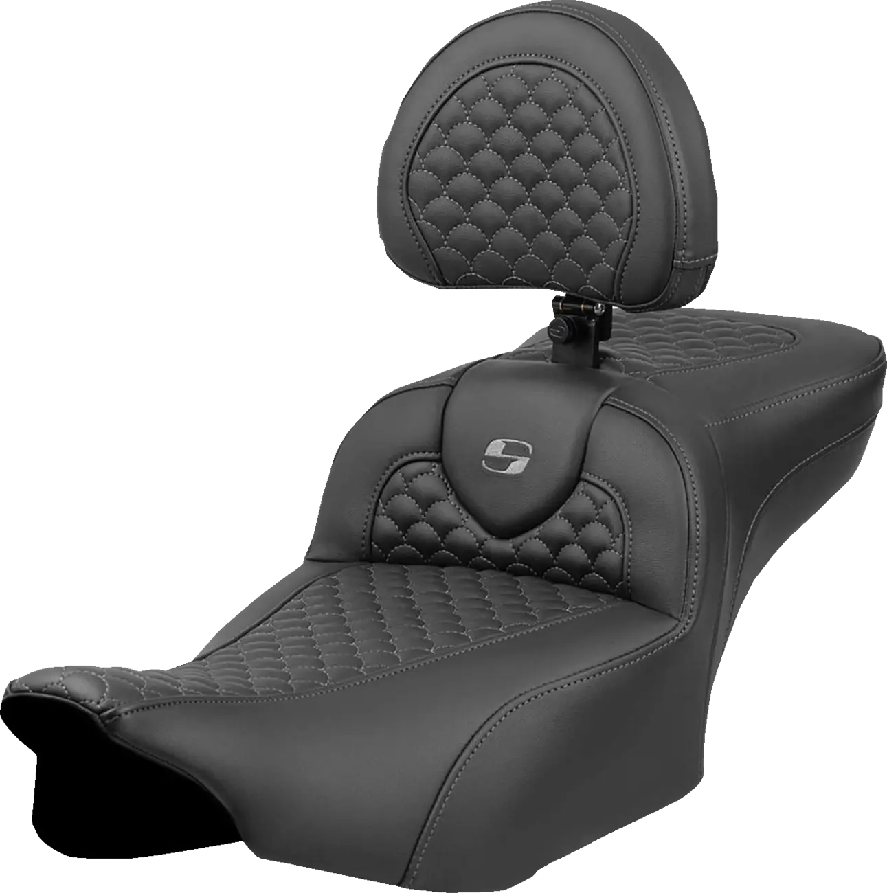 Saddlemen Dragon Scale Roadsofa Seat - For Harley Davidson