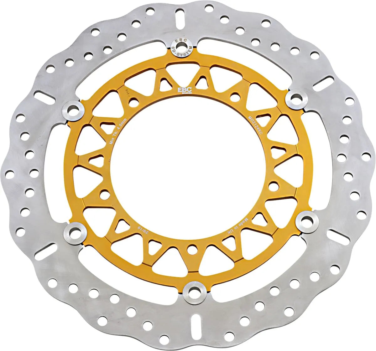 Ebc Pro-lite Xc Contour Bromsskiva - Fram
