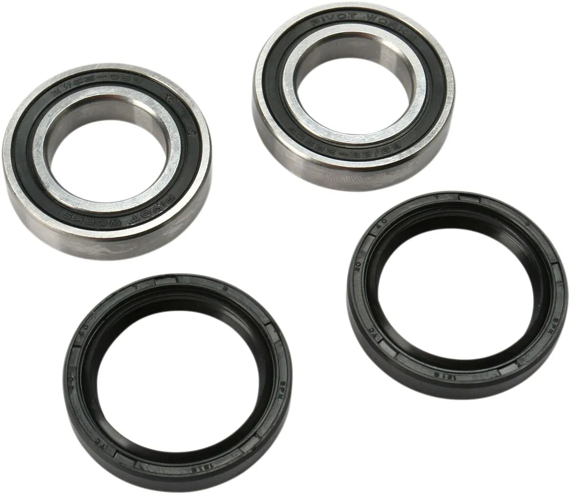 PIVOT WORKS Wheel Bearing and Seal Kit for Front