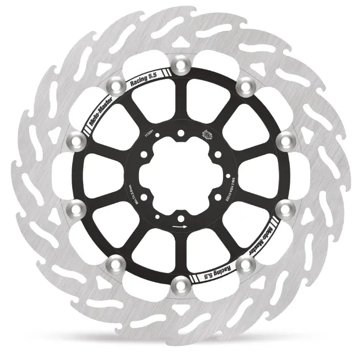 Moto-Master Flame Series FL Brake Rotor 5.5mm Black for Africa