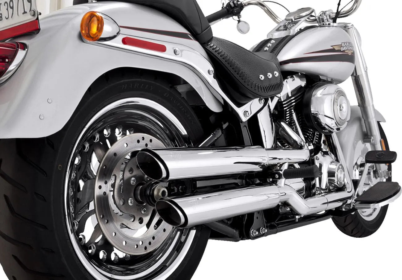 Vance & Hines 3" Twin Slash Slip-On Avgasrör