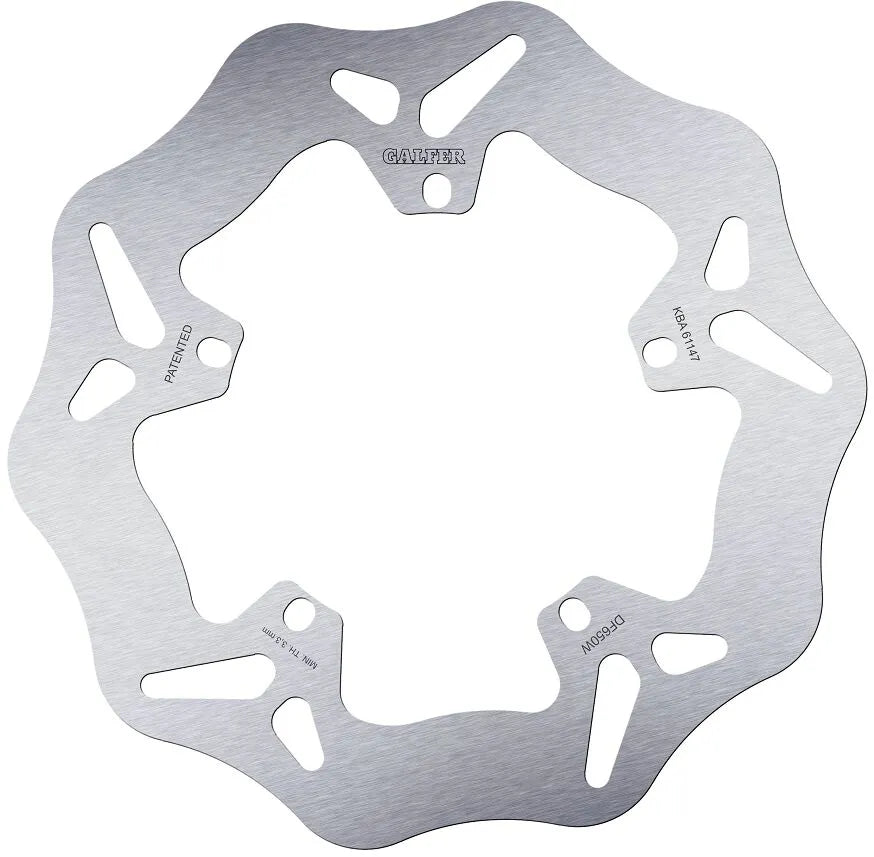 Galfer Wave Brake Rotor - High-performance Stainless Steel - Front