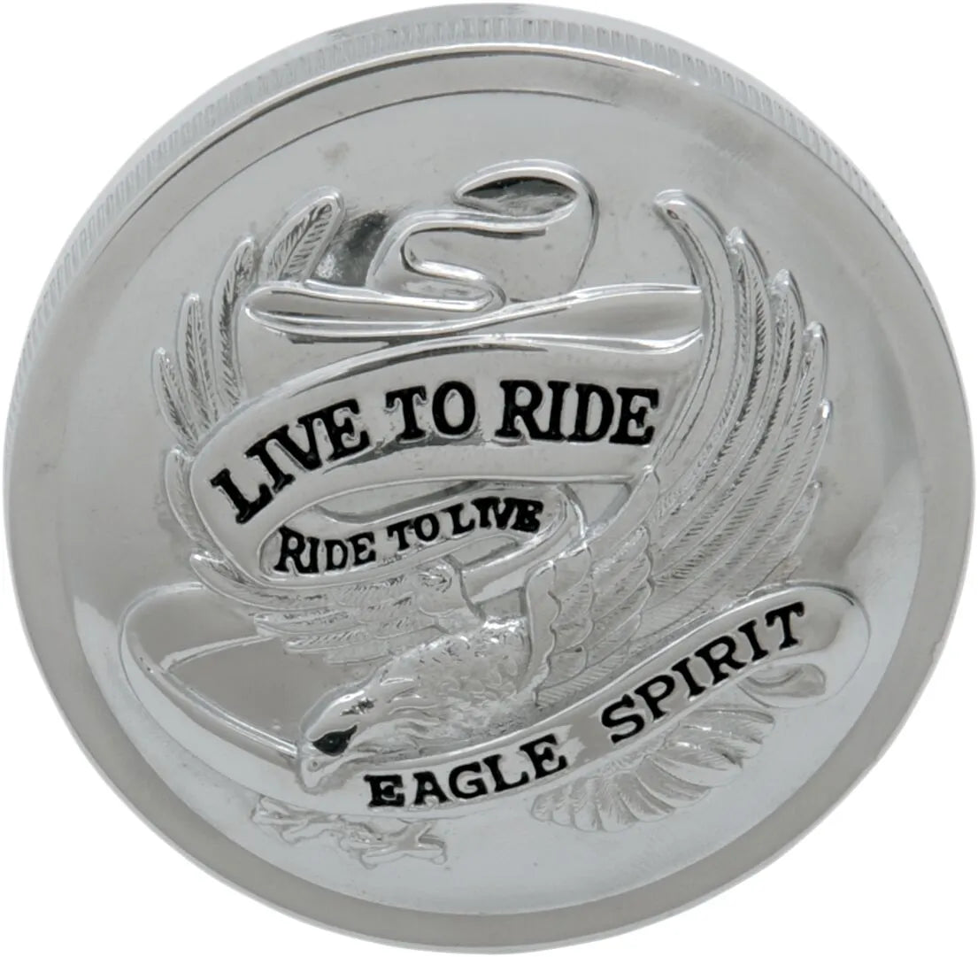 Drag Specialties "Live To Ride" Gas Cap
