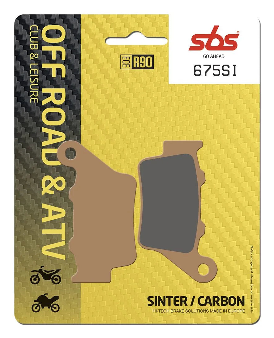Sbs Si Offroad Sintrade Bromsbelägg - Bak