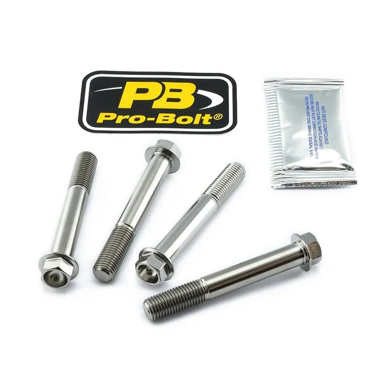 Pro Bolt Titanium Brake Caliper Mount Kit