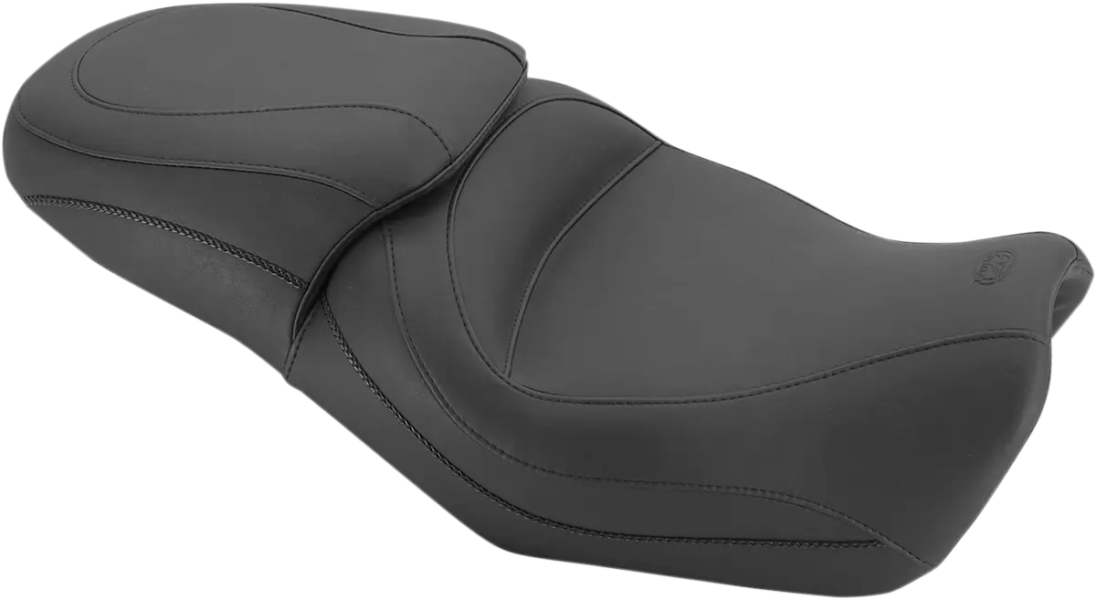 Mustang Vintage Touring 2-up Vinyl Seat - For Harley Davidson