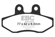 Ebc Sfa Serie Organiska Bromsbelägg För Scootrar