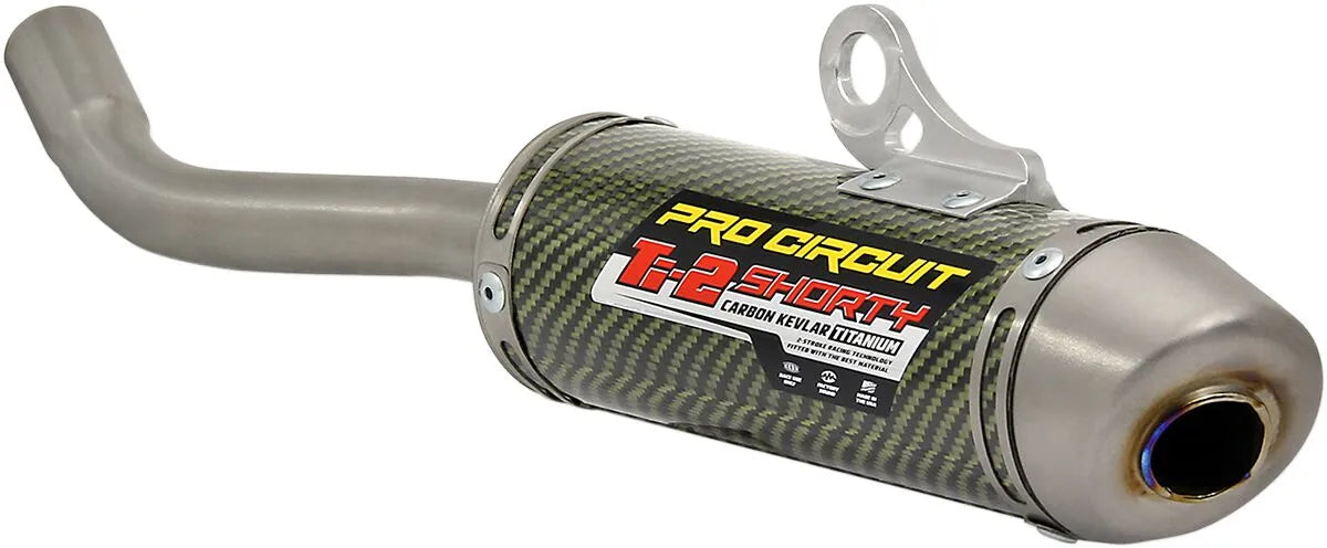 Pro Circuit Ti-2 Ljuddämpare - Titan & Kolfiber