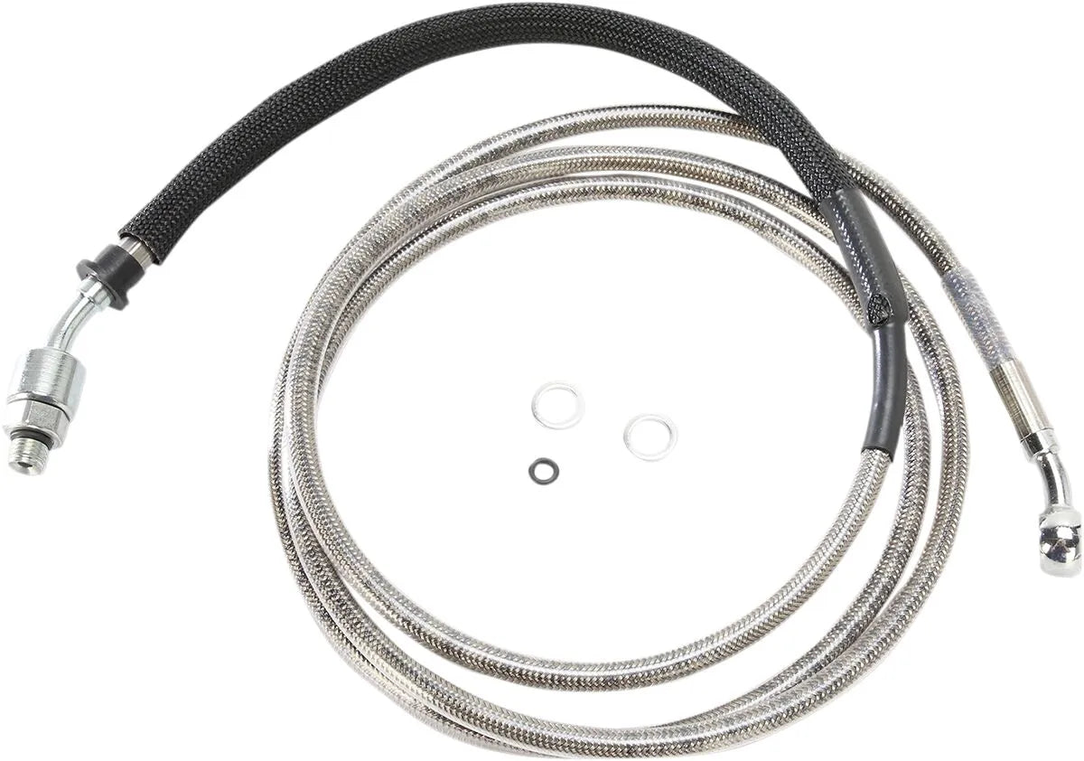 Drag Specialties Stainless Steel Hydraulic Clutch Line