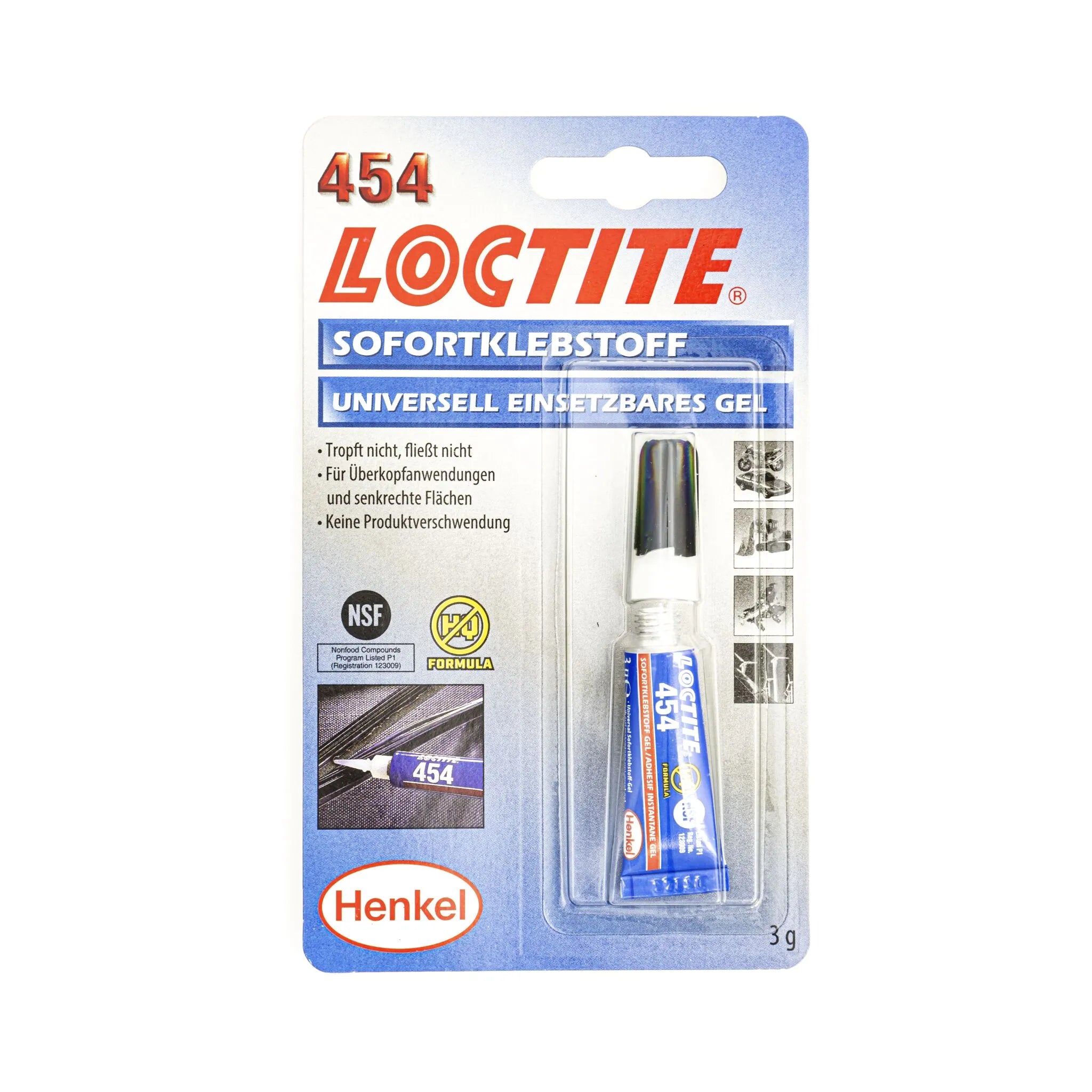 Loctite 454 Instant Adhesive Gel For Quick Repairs