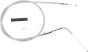 DRAG SPECIALTIES Stainless Braided Throttle Cable 42.5"