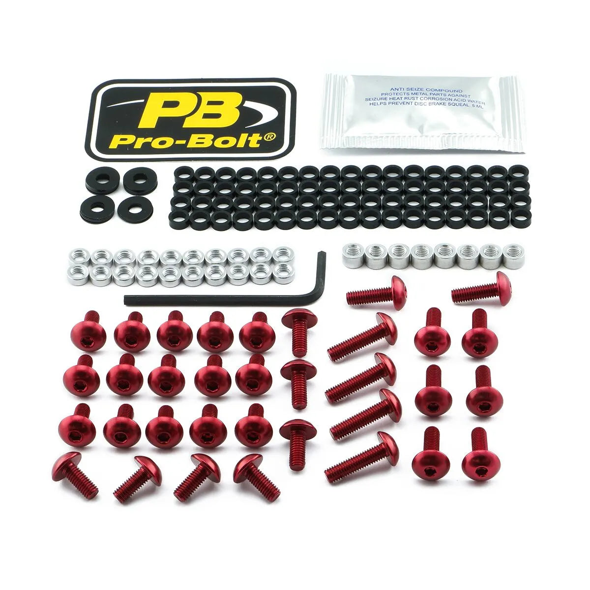 Pro Bolt Aluminium Fairing Bolt Kit For Bmw