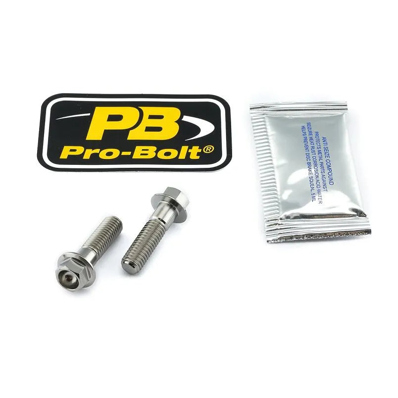 Pro Bolt Titanium Brake Caliper Mount Kit