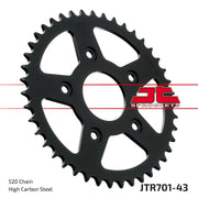 Jt Sprockets Steel Rear Sprocket 520-43t