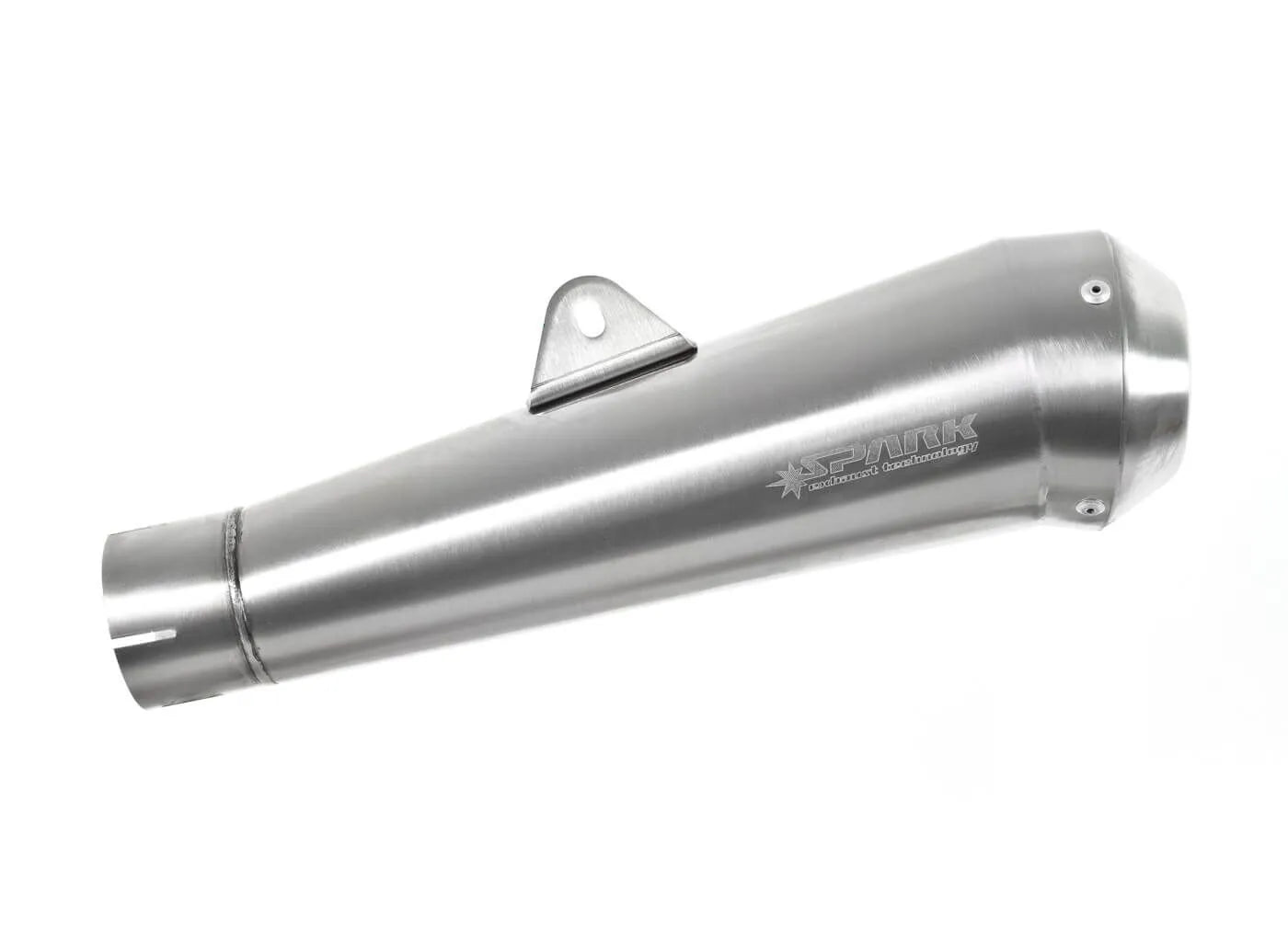 Spark Gp-style Slip-on Muffler In Stainless Steel