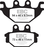 Ebc Sfac Carbon Series Scooter Bromsbelägg