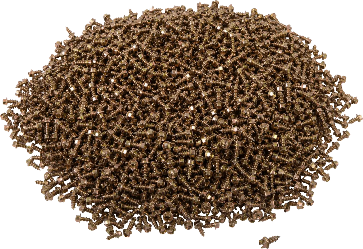 Gold Screws Original Gold Ice Screws 5/8" 1000 Pack