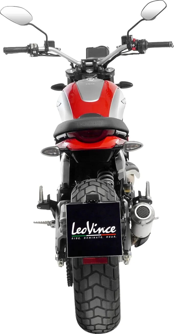 Leovince LV-10 Slip-on Avgasrör - ECE Väglaglig