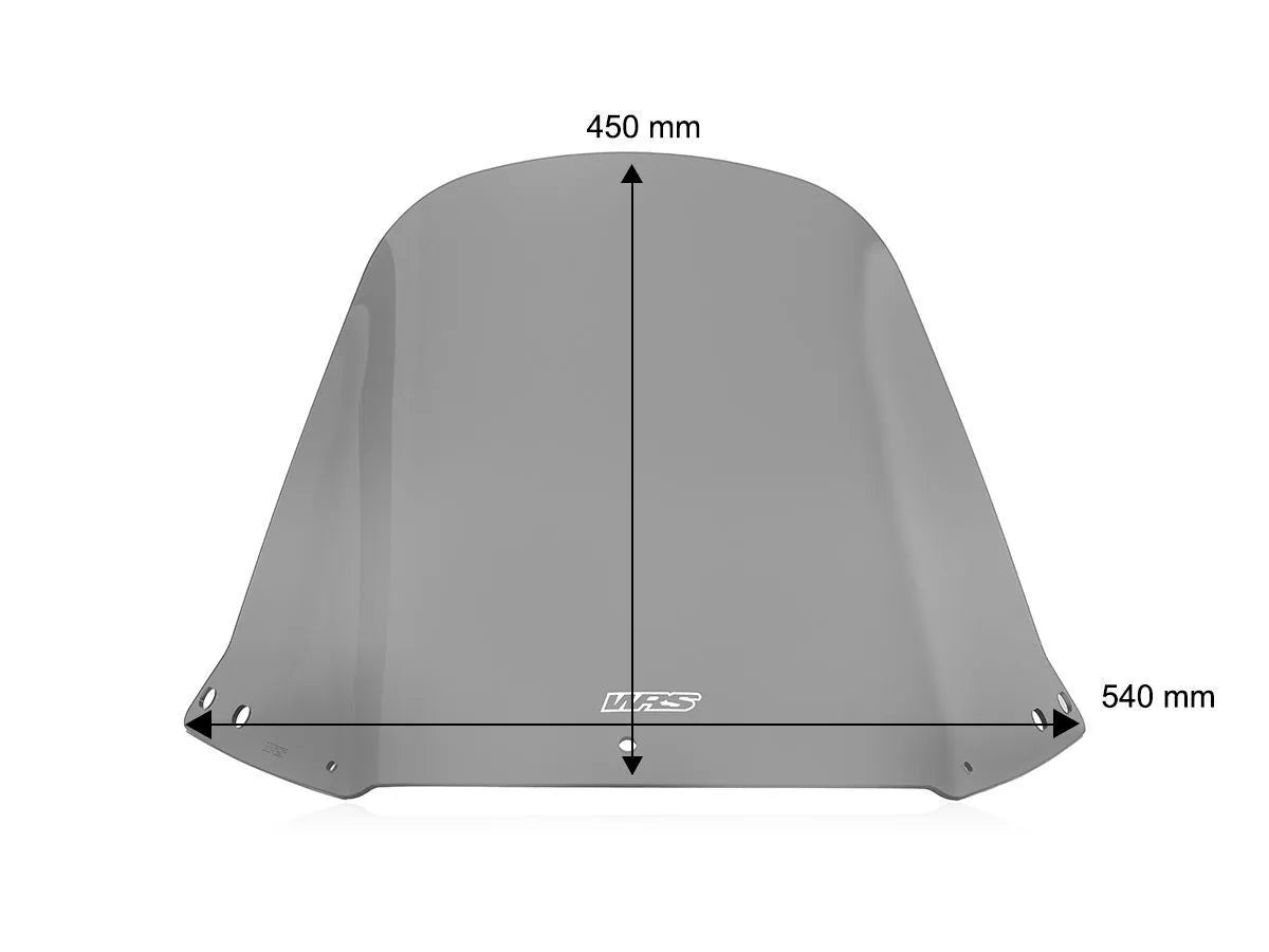 Wrs Windscreen - Enhanced Rider Protection