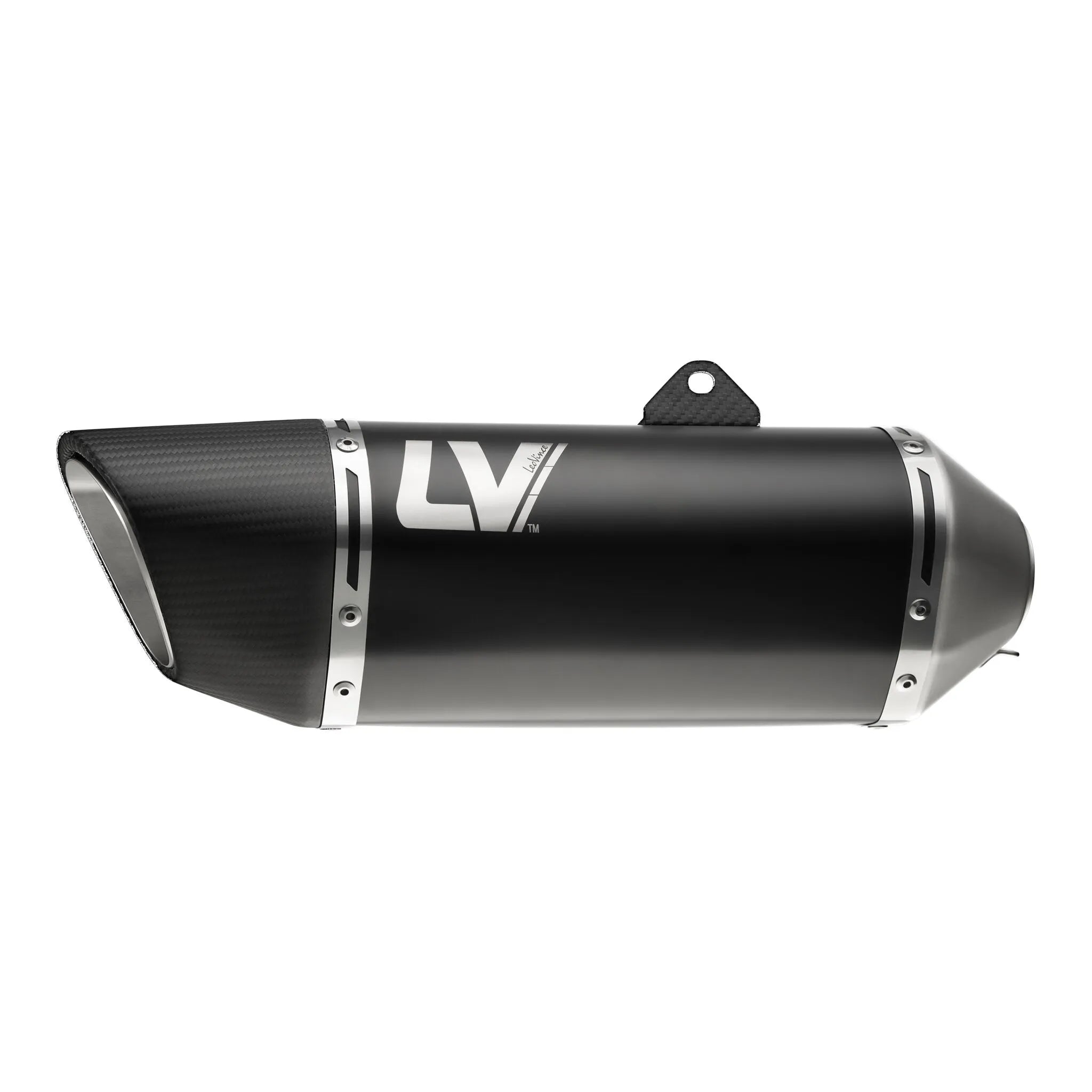 Leovince LV-14R Black Edition Slip-On Ljuddämpare - ECE Väglaglig