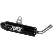 Hgs 2-takts Ljuddämpare Med Kolfiber Ändstycke