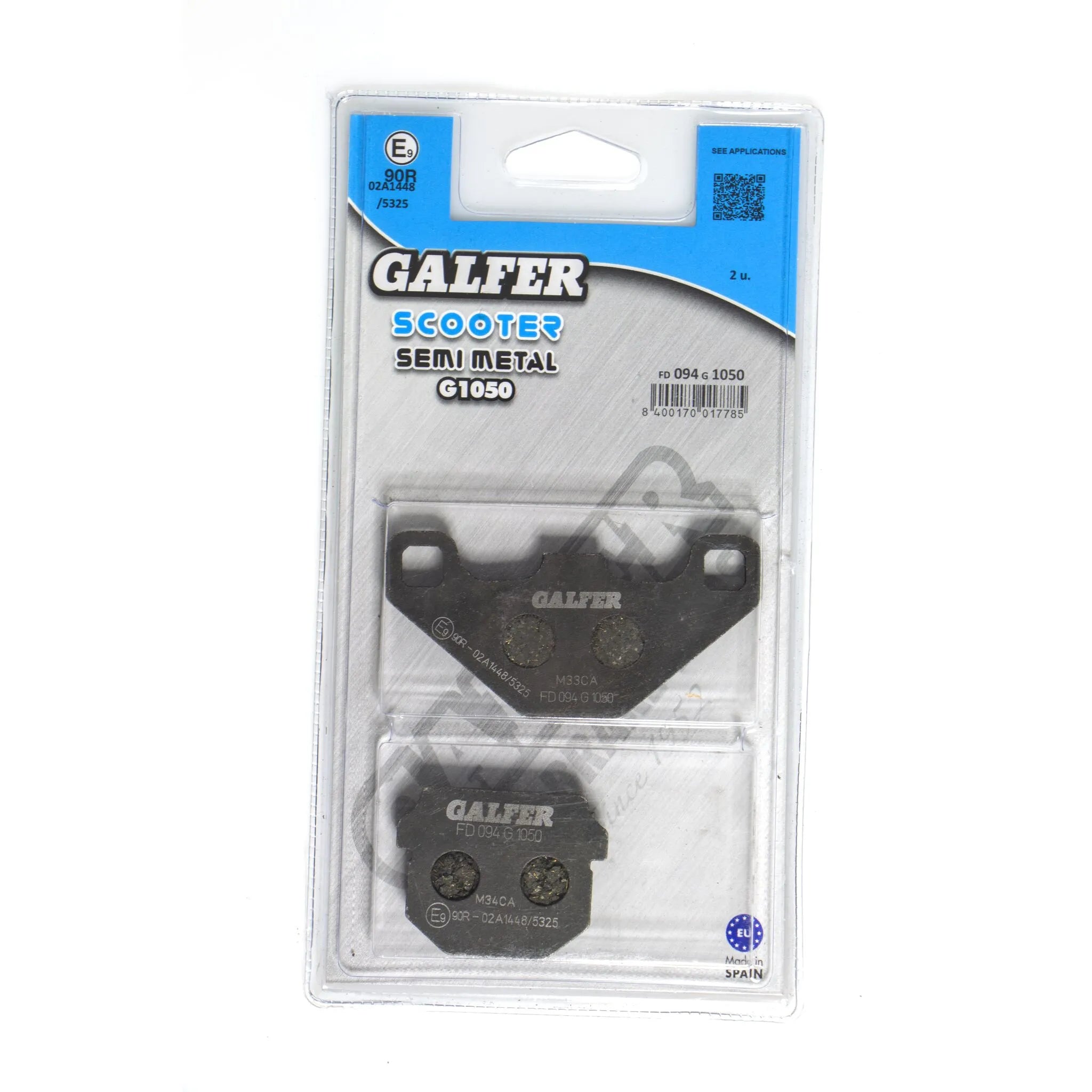 Galfer Semi-metallic Bromsbelägg - Mångsidig Prestanda - Fram