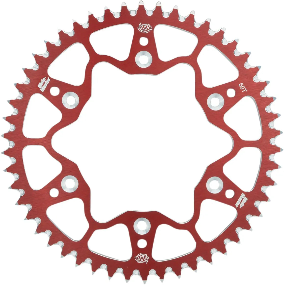 Moto-master 7075 Racing Mx Sprocket - 50t Red