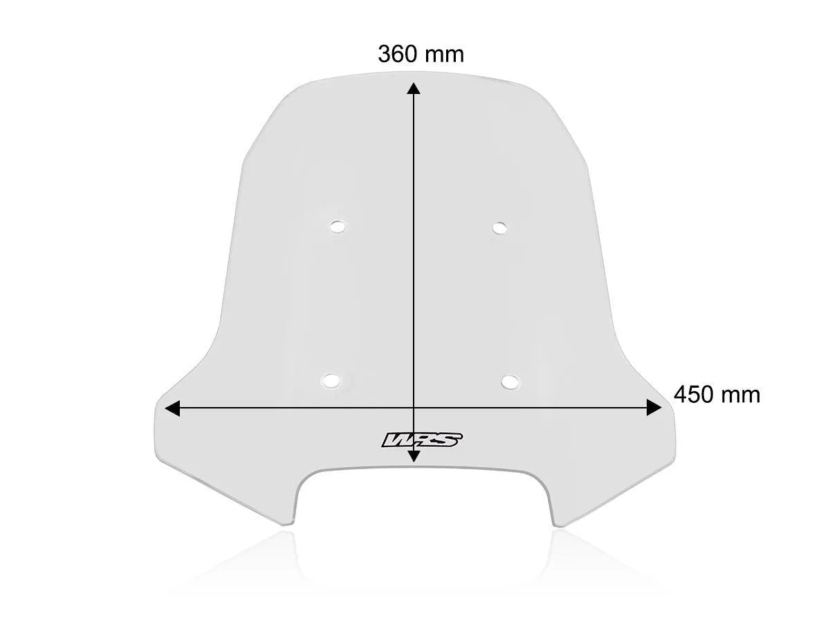 Wrs Touring Windscreen For Cf Moto