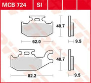 Trw Si Series Sintered Off-road Brake Pads - Front & Rear
