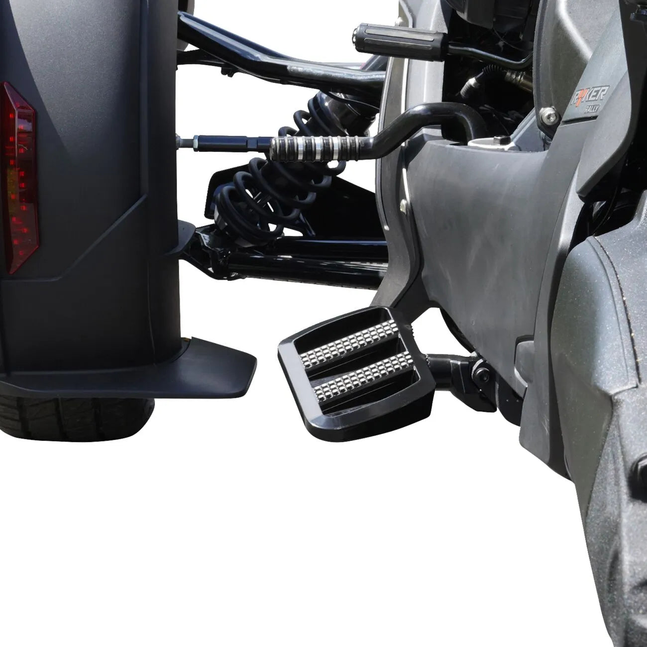 Show Chrome Combat Floorboards - Black