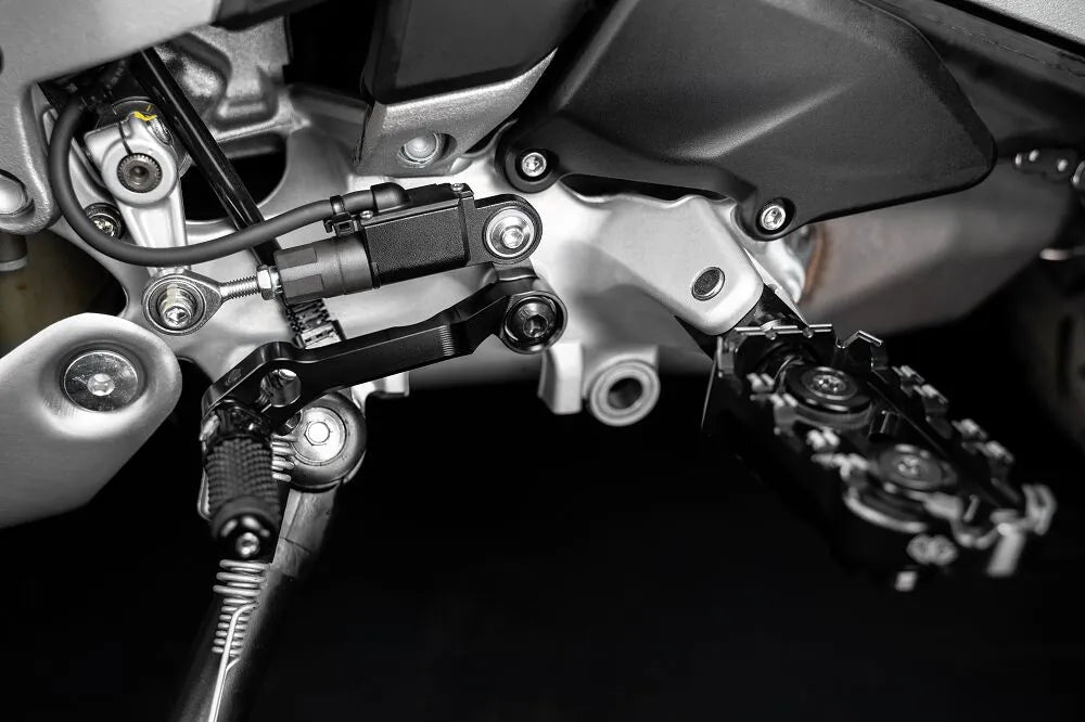 Gilles Tooling Shift And Brake Lever Set - Black Anodized