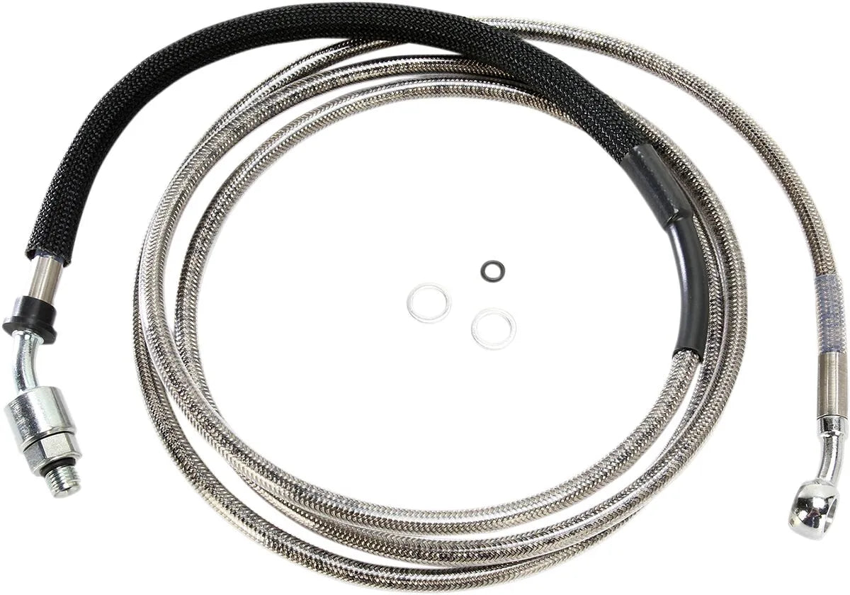 Drag Specialties Stainless Steel Hydraulic Clutch Line