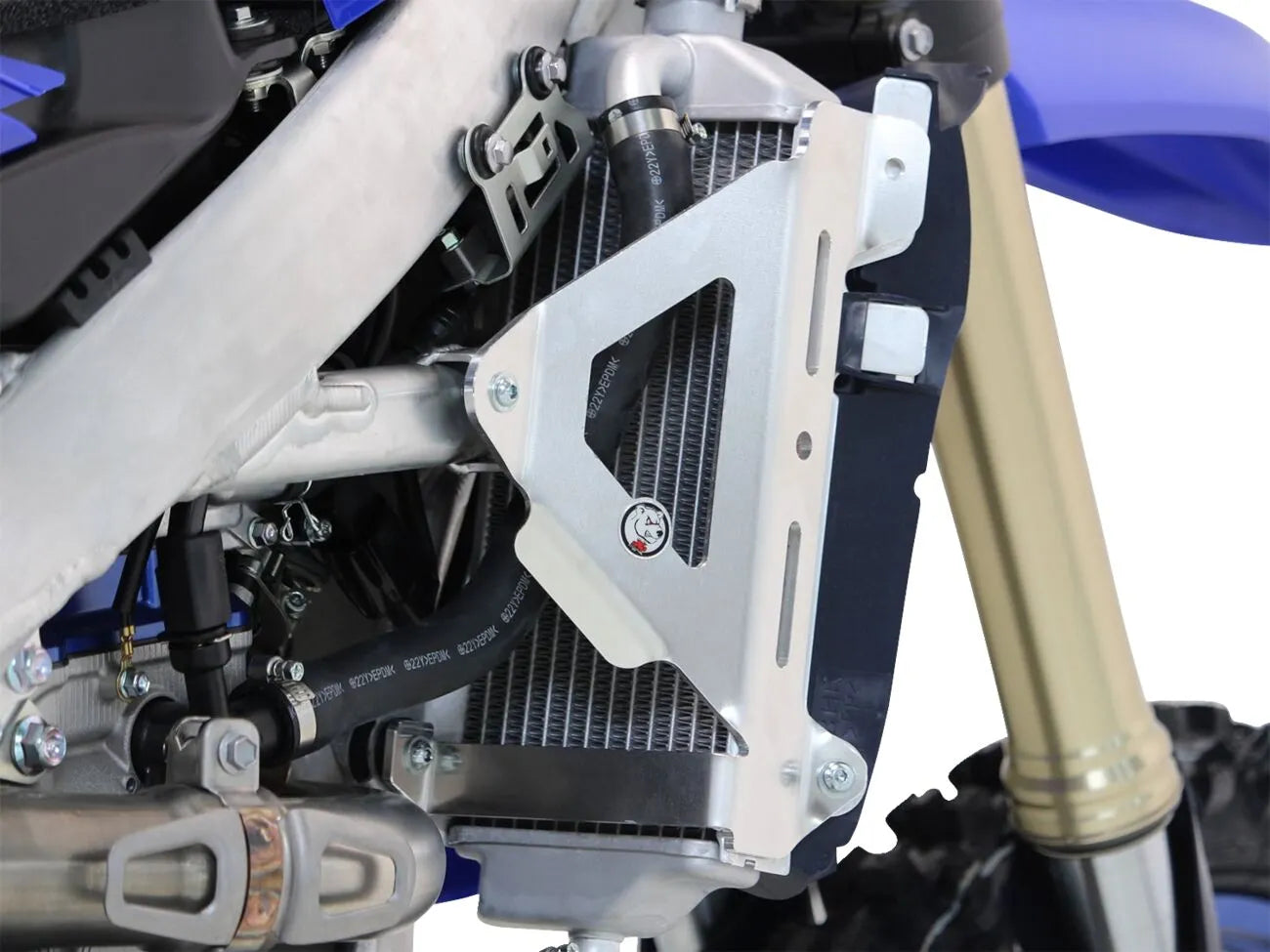 Axp Racing Radiator Guard Kit Aluminum Silver