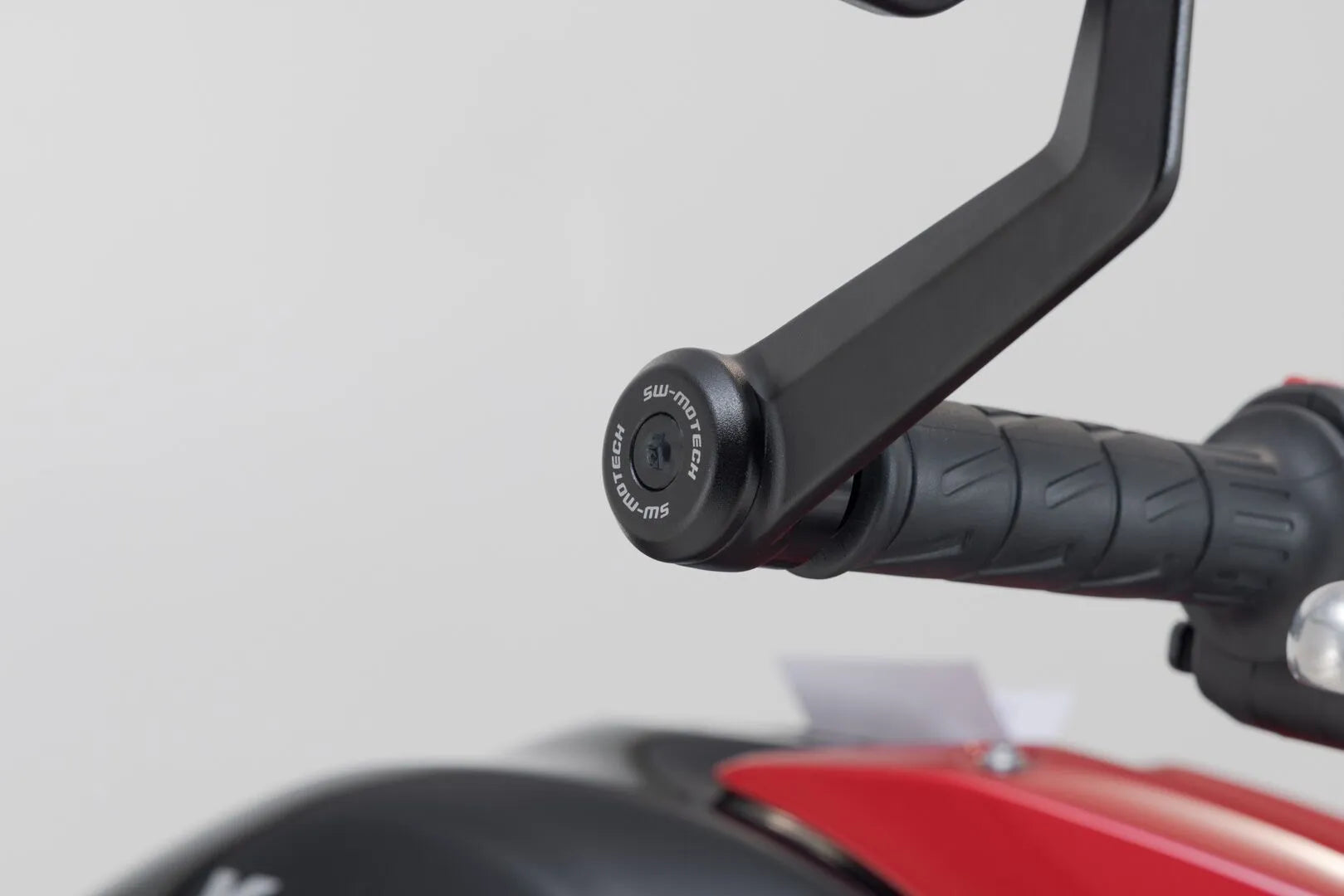 Sw-motech Bar End Mirrors - Black Aluminum