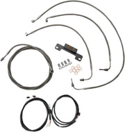 La Choppers Complete Cable Kit for 12"-14" Handlebars