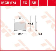 Trw All Round Sintrade Metall Belägg - Fram & Bak