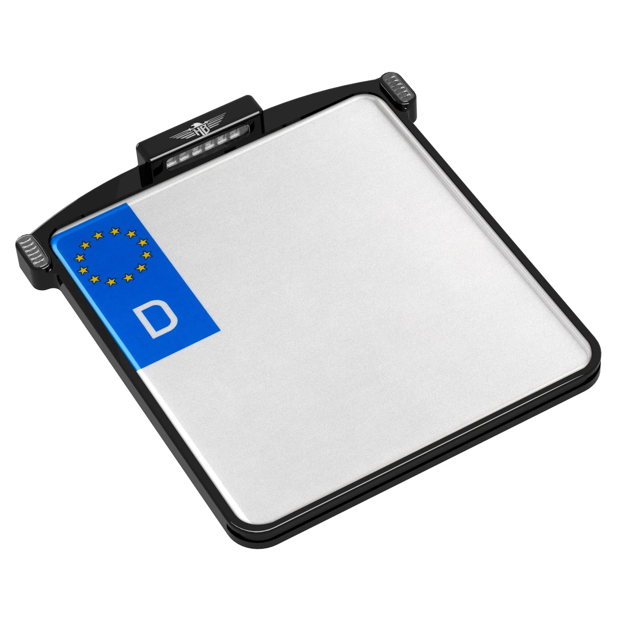 Heinz Bikes Micro License Plate Holder - Rear Mounting