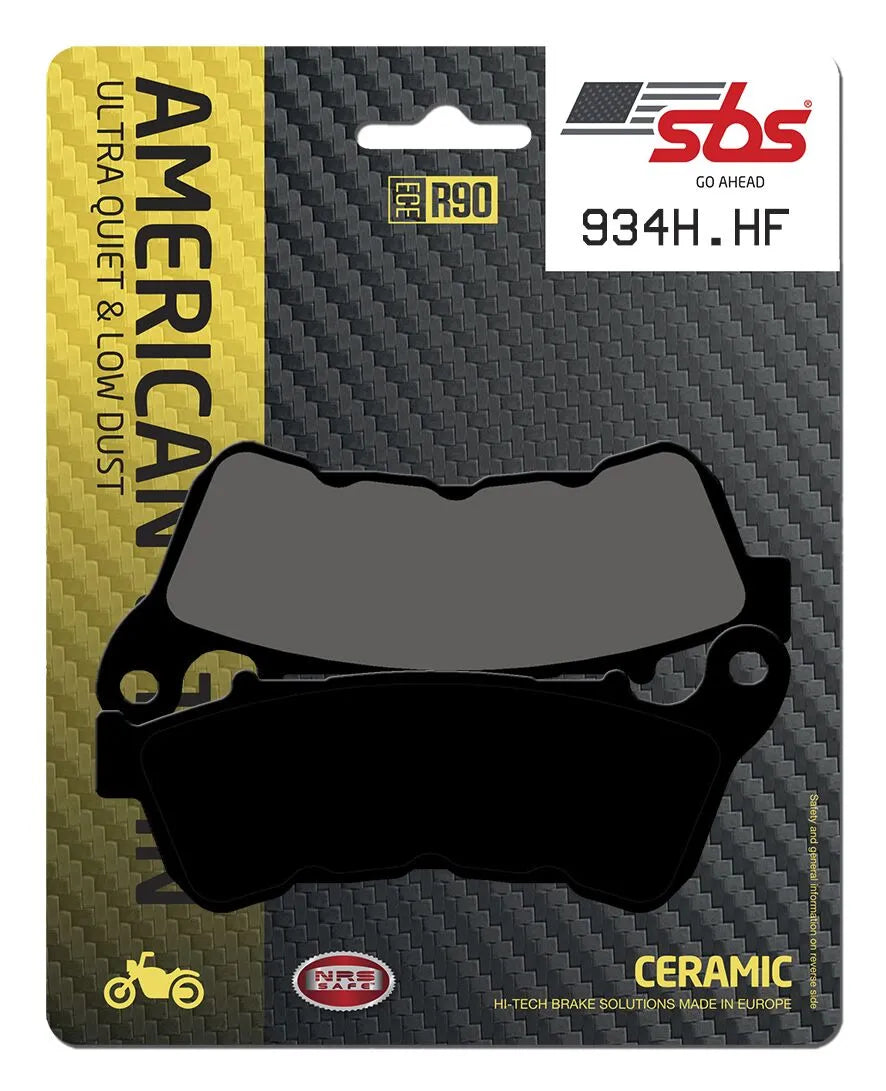 Sbs Hhf Street Ceramic Organic Brake Pads - Front