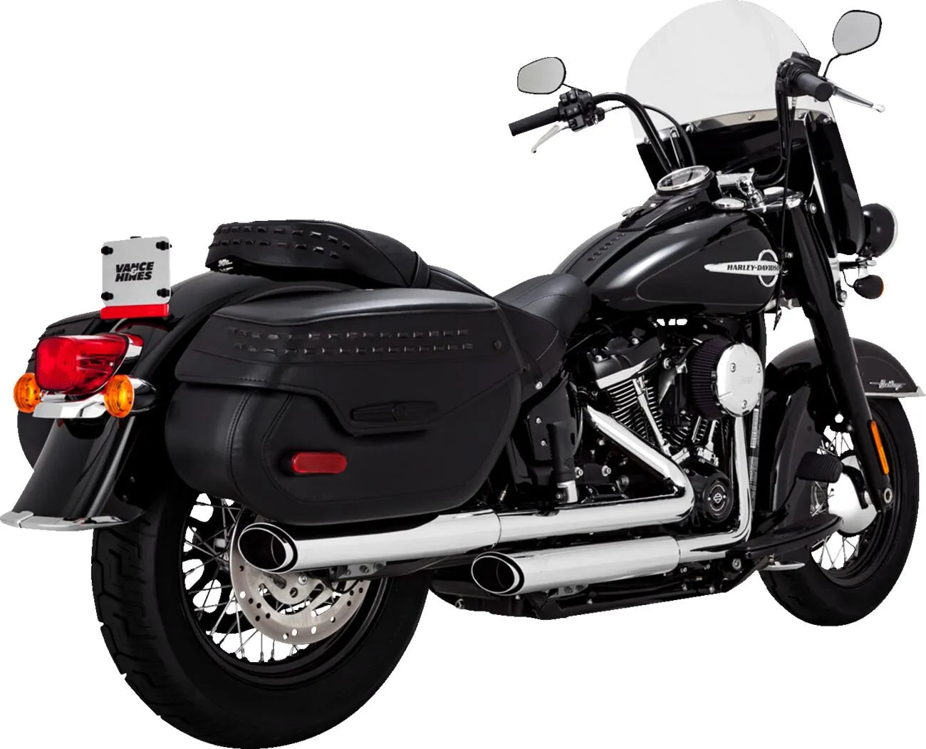 Vance & Hines 3" Twin Slash Slip-On Ljuddämpare