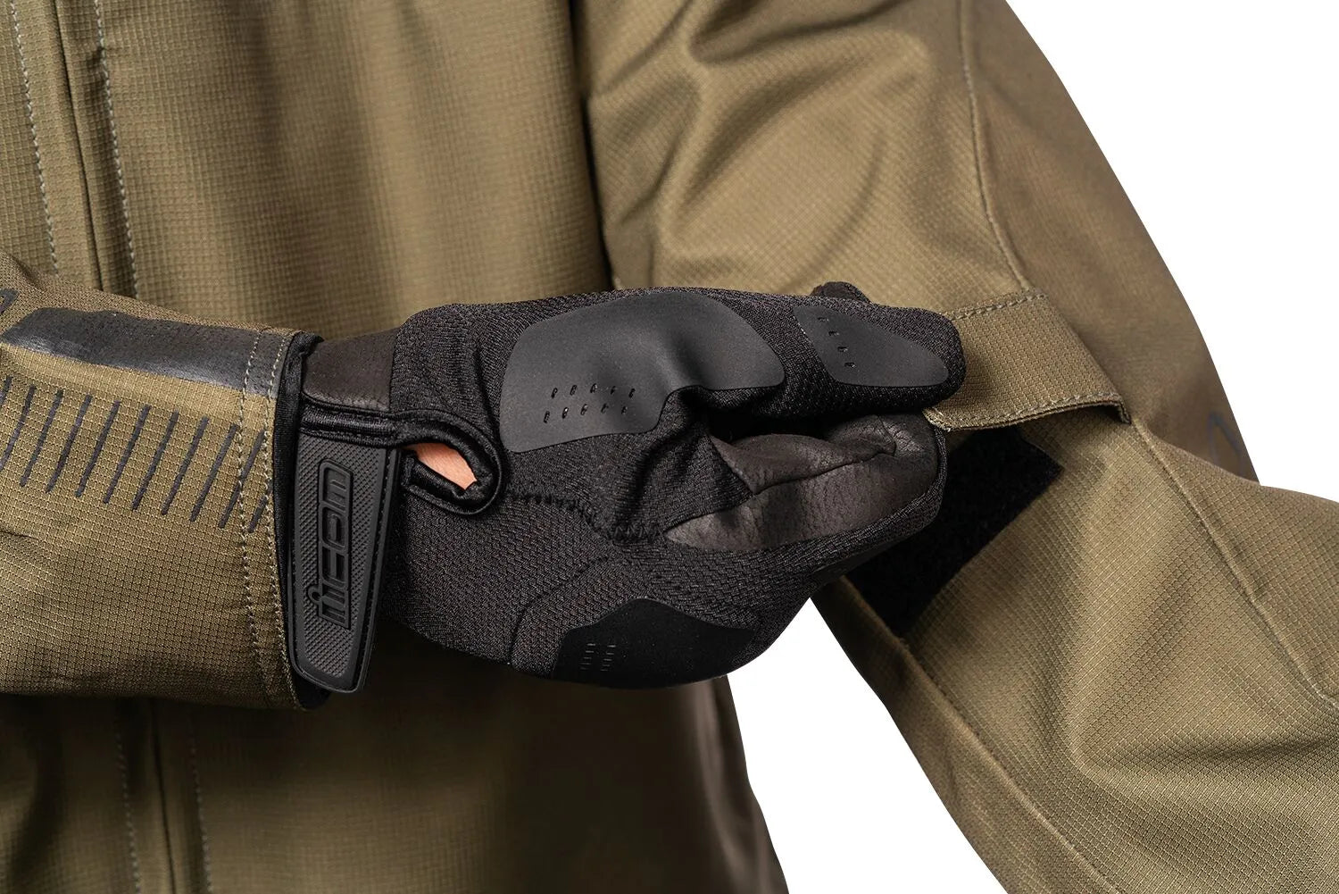 Icon Pdx3™ All Weather Motorcycle Jacket For Men - Olive