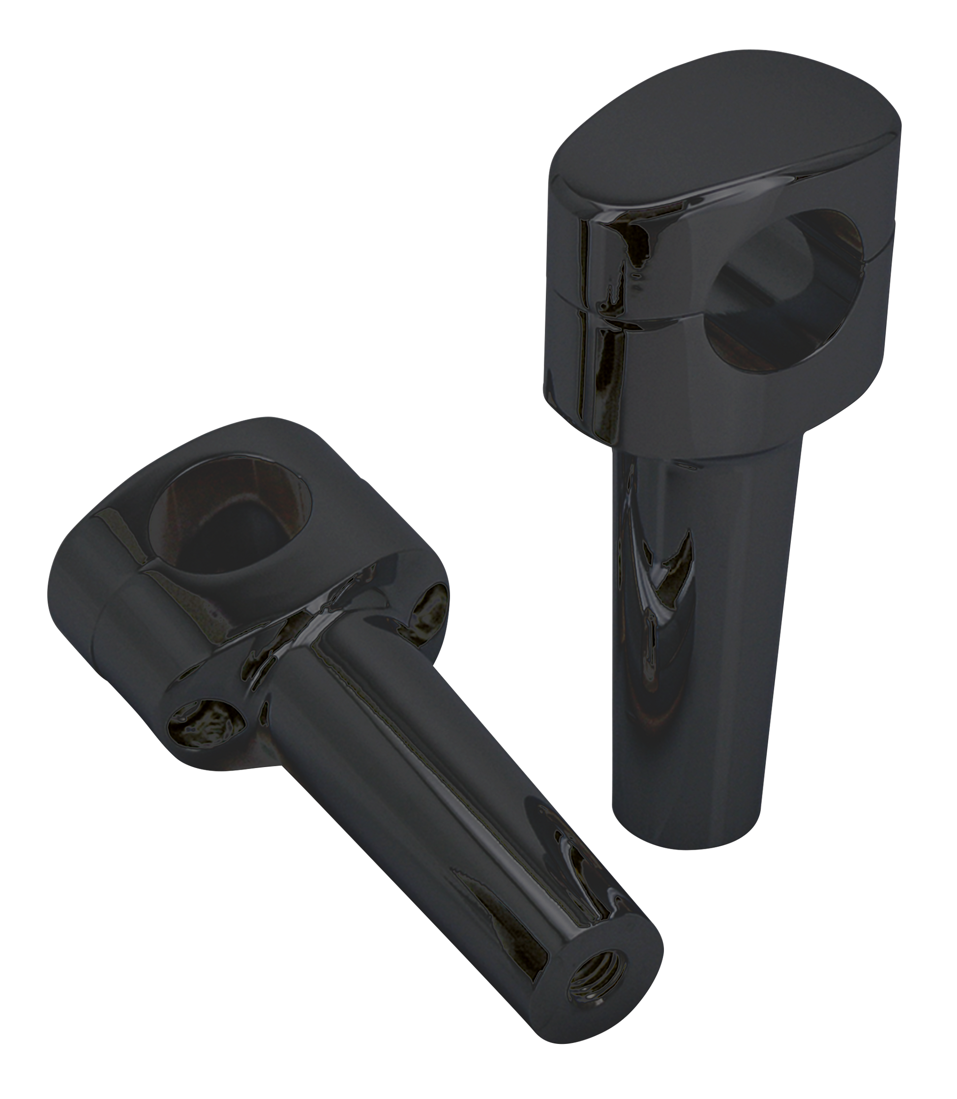 Zodiac Fusion Ii Billet "tapered Oval Head" Risers – Handlebar