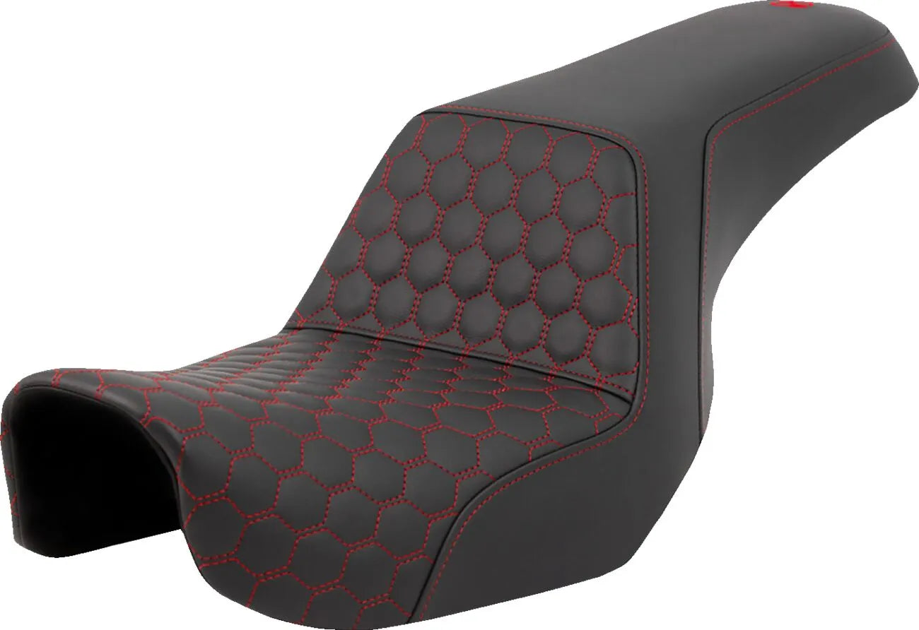 Saddlemen Honeycomb Step-up Seat - For Harley Davidson